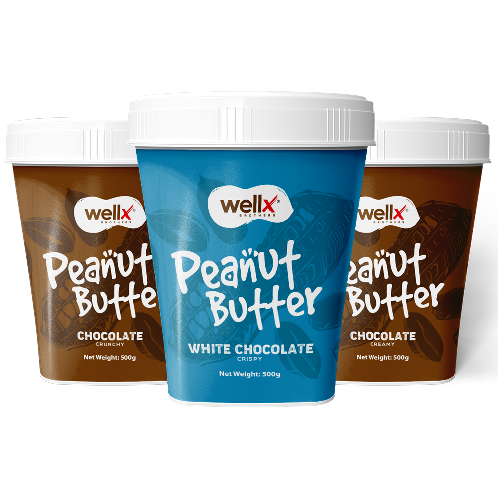 Chocolate smooth & White chocolate & Chocolate crunchy 500 GM