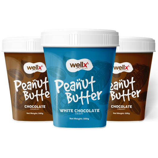 Chocolate smooth & White chocolate & Chocolate crunchy 500 GM