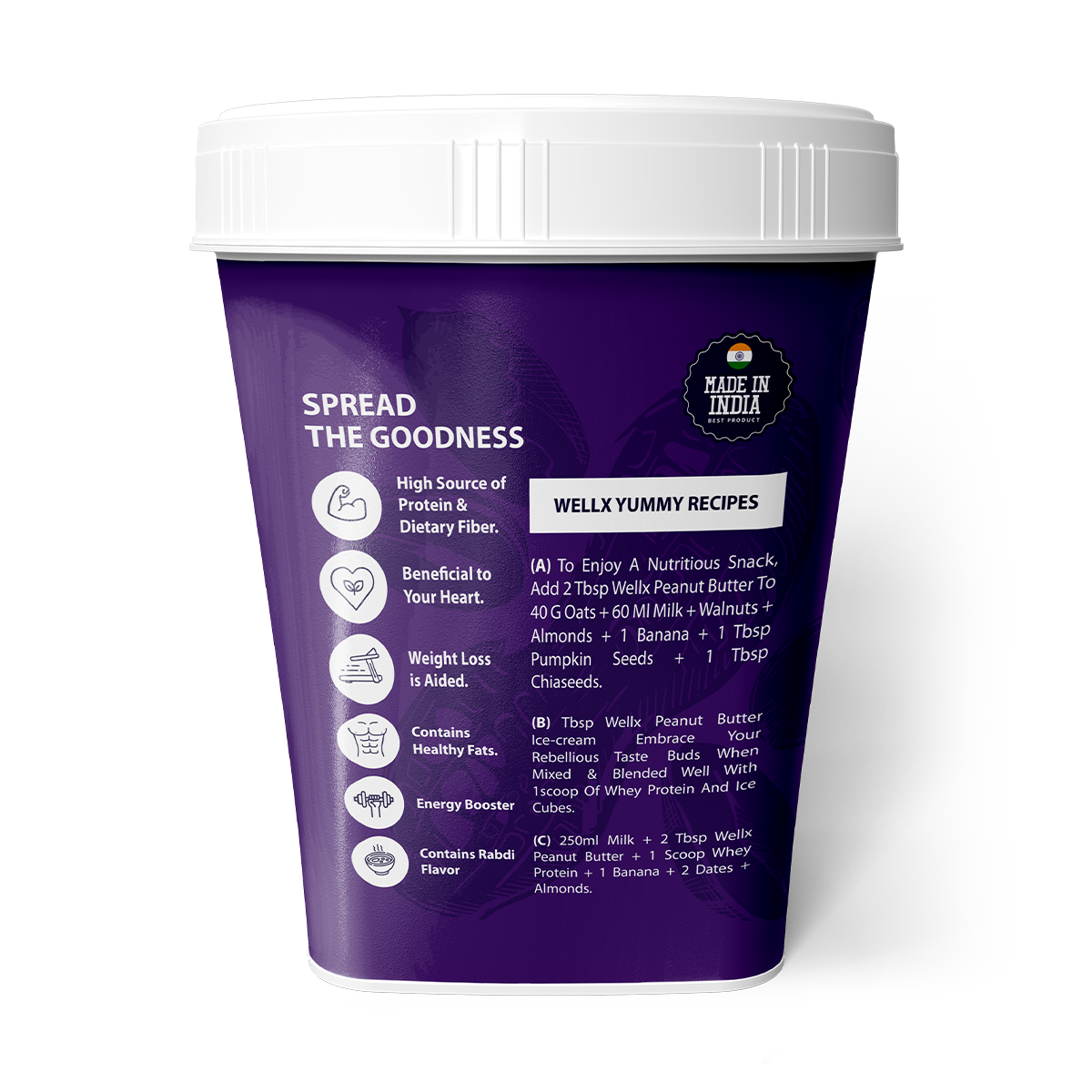 CHOCOLATE 1.2 KG PEANUT BUTTER