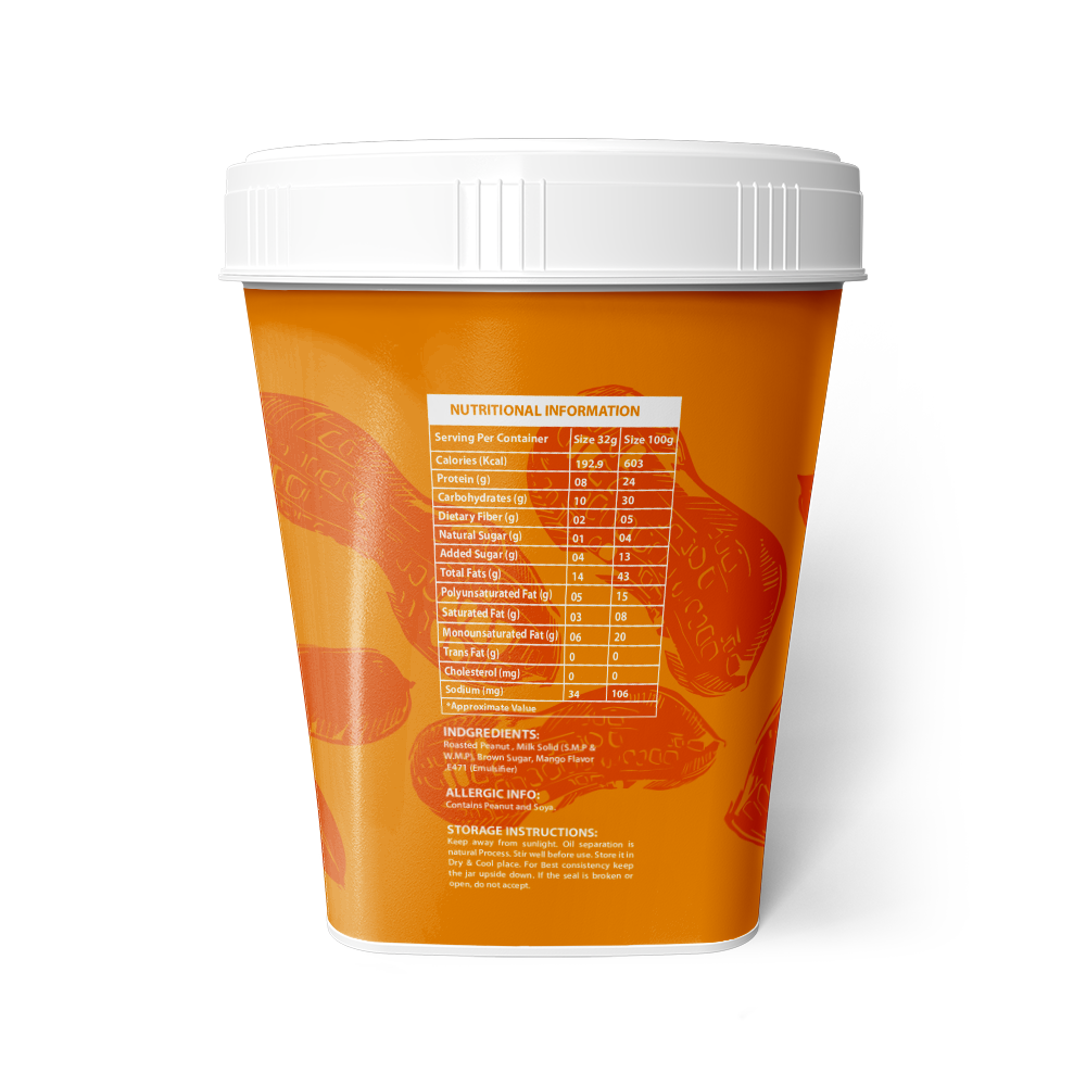 Mango Creamy Peanut Butter