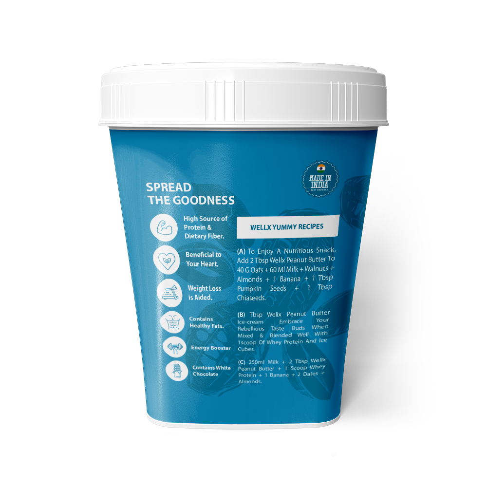 White Chocolate Crispy Peanut Butter