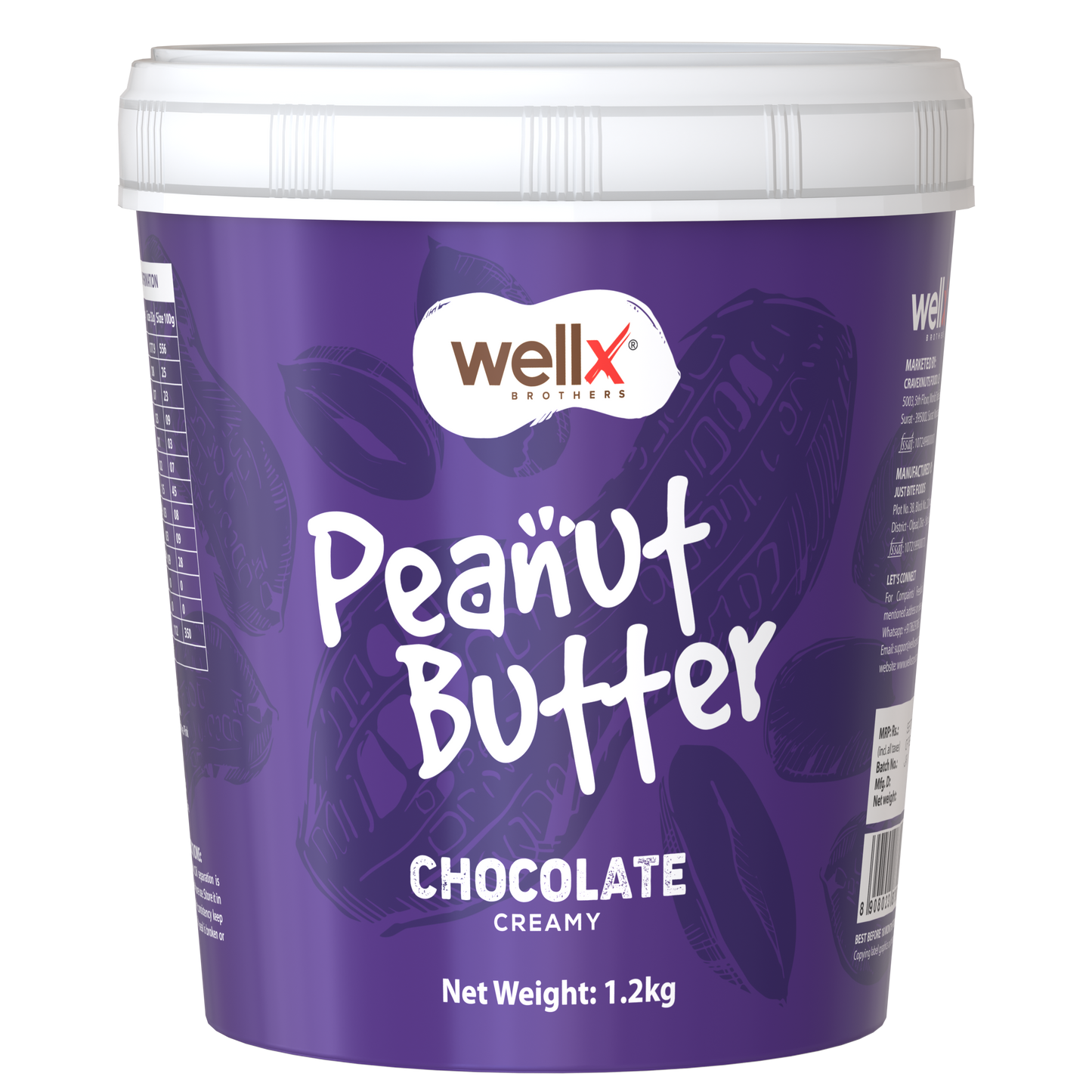 CHOCOLATE 1.2 KG PEANUT BUTTER